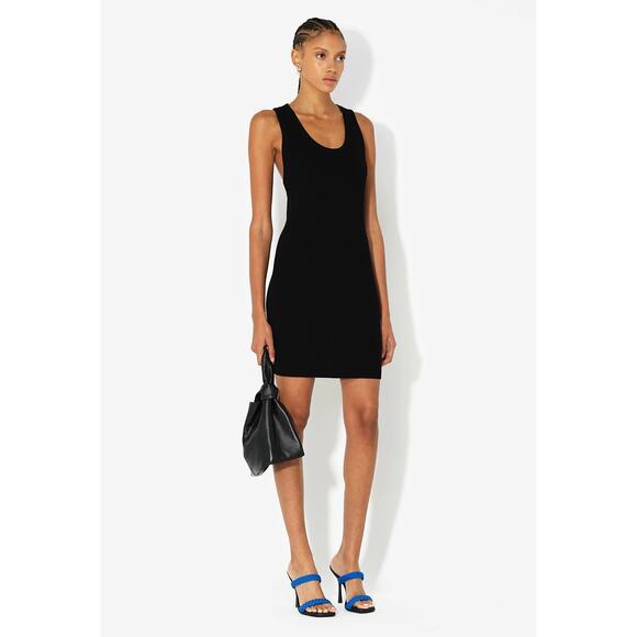John Elliott Gemini Racerback Dress M NWT black - Picture 7 of 7